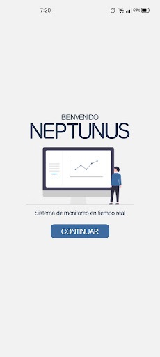 Android application Neptunus screenshort