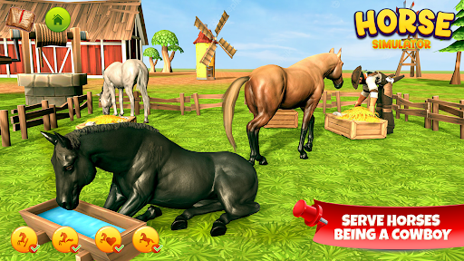 Horse Simulator Family Game 3D Screen 2
