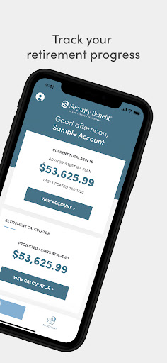 My Security Benefit Screen 2