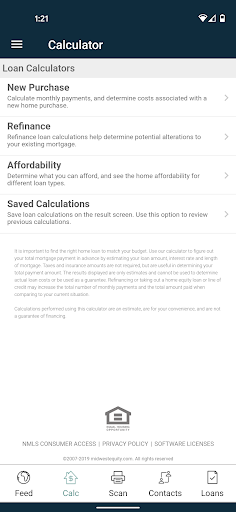 Heritage Home Loans Screen 2