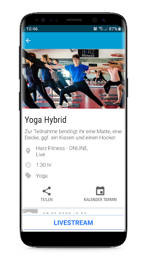 HARZfitness Club Screen 3