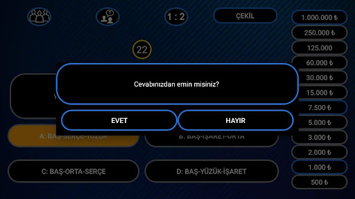 Milyoner Quiz 2024 Screen 3