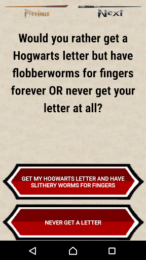 Would you rather? Harry Potter 8.5 Screenshots 3