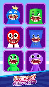 Rainbow Dentist: Teeth Games