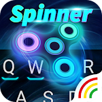 Cover Image of Download Fidget Spinner Keyboard Theme  APK