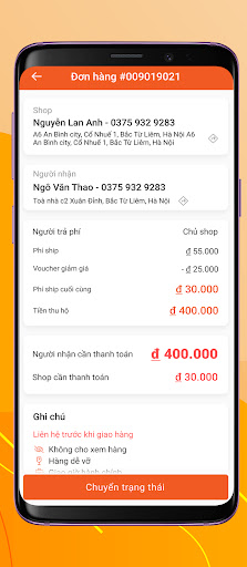 Shipper Tâm Giao Screen 2