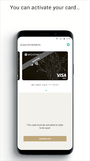 Weatherbys Card Screen 2