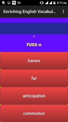 Enriching English Vocabulary 5 Screen 2