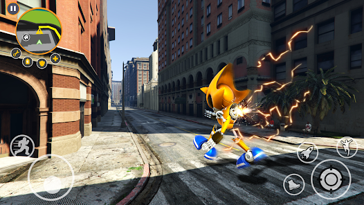 Screenshot 2 Super Hedgehog Rope Hero android