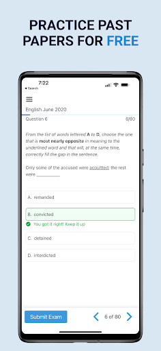 Android application Examry screenshort