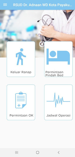 Android application Silakeh Tenaga Medis screenshort