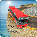 Real Offroad Tourist Hill:Bus Driver Sim 3D 2018 icon