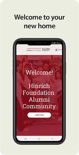 Android application Hinrich Alumni screenshort