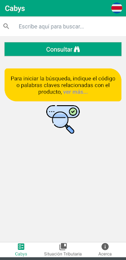 Android application KBysCR: Cabys screenshort