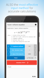 Hydraulic CALC pro Tangkapan layar