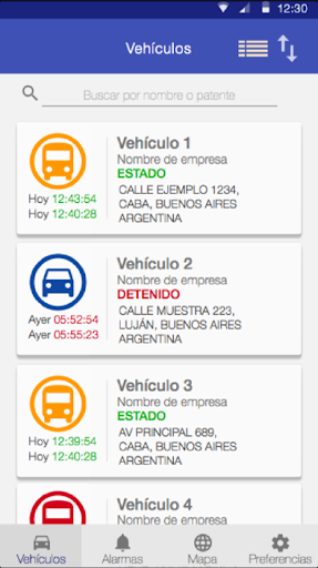 GPS Activo Screen 2