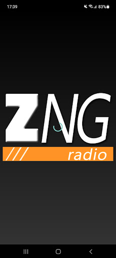 Android application ZNG RADIO screenshort