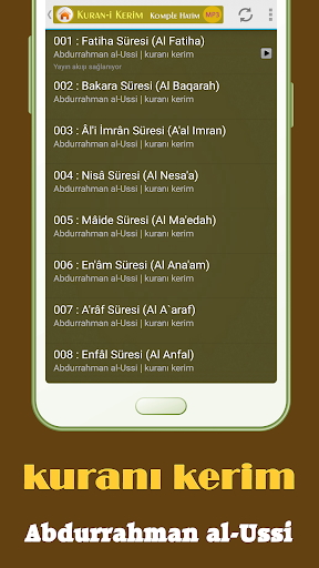 abdurrahman el ussi kuranı kerim