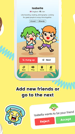 Mambo - Random calls & chat Screen 2