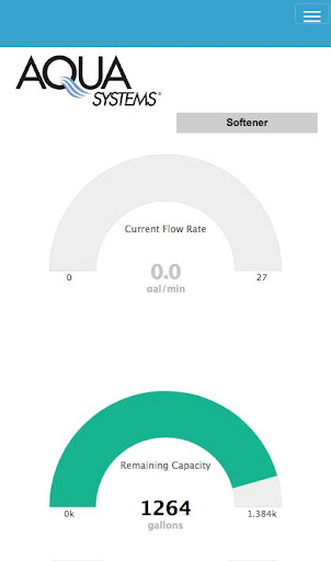 Android application Aqua Systems WIFI screenshort