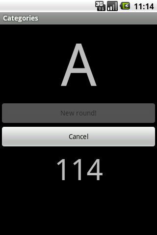 Android application Categories screenshort
