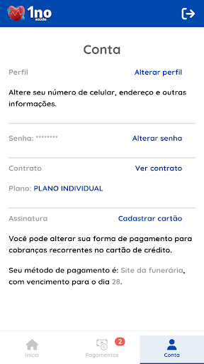 1no Saúde Screen 2