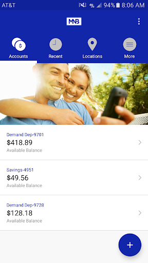 Malvern National Bank Screen 2