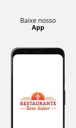 Android application Restaurante Bom Sabor screenshort