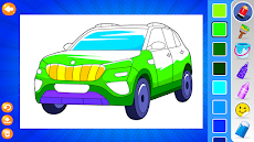 Car Coloring Gameのおすすめ画像4
