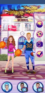 Cheerleader Dress-up Game