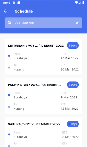 Matrans Mobile Screen 2