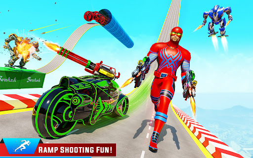 Superhero Bike Racing Games Screen 2