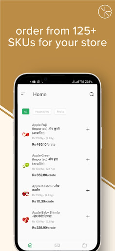 Android application Sorted Partner screenshort