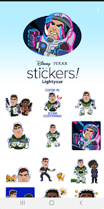Pixar Stickers: Lightyear