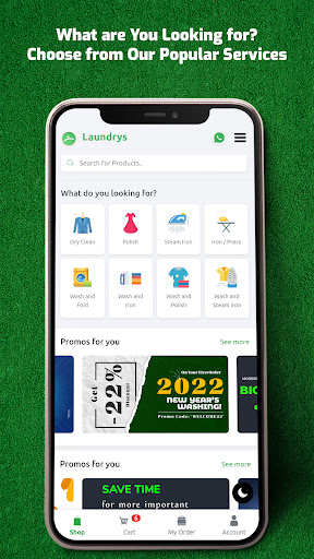 Laundrys - Laundry & Dry Clean Screen 2