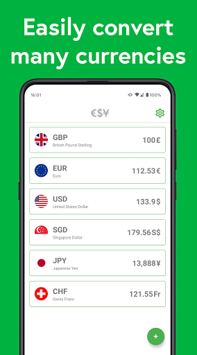 Screenshot of Easy Currency Converter