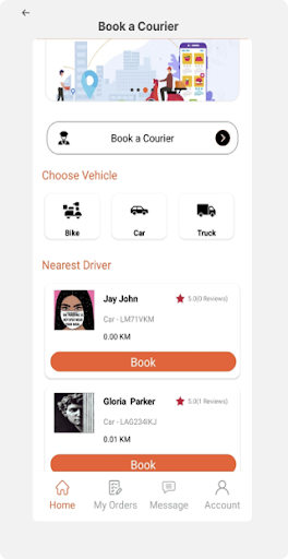 Android application Zendy screenshort