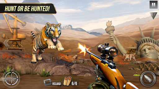 Android application Deer Hunting Animal Shooting screenshort