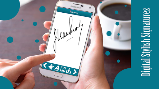 Digital Signature : E-Signatur Screen 2