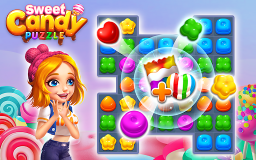 Sweet Candy Puzzle: Match Game 8