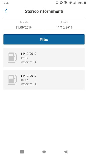 VULCANAPP, rifornisci dove vuo Screen 3