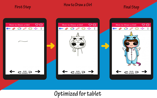 How to Draw A Girl Step by Step | Easy Drawing  Screenshots 4