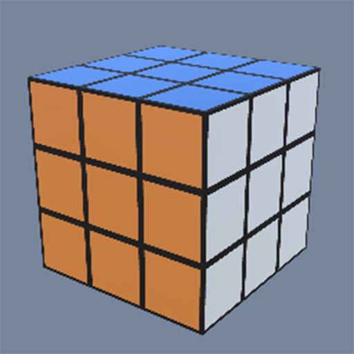 cube 3D puzzle logo