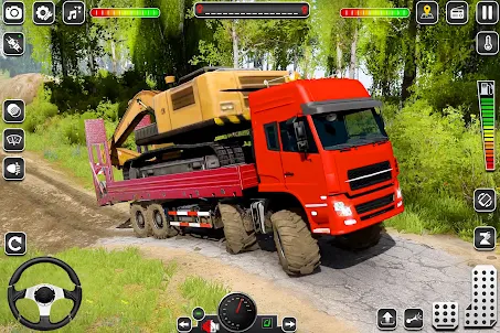 진흙 트럭 운전 게임