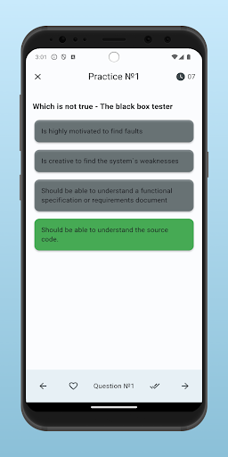 ISTQB Quiz Screenshot 4 - AppWisp.com