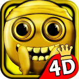 Stickman Run 4D - Gold Edition icon