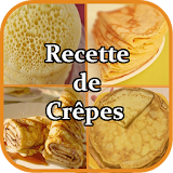 Recete Crêpes cuisine Français icon