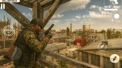 Delta Assault Shooting Games poster 2