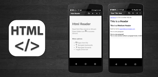 Html Reader/ Viewer - Apps On Google Play
