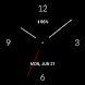 Black Clean Analog Watch Face - Androidアプリ
